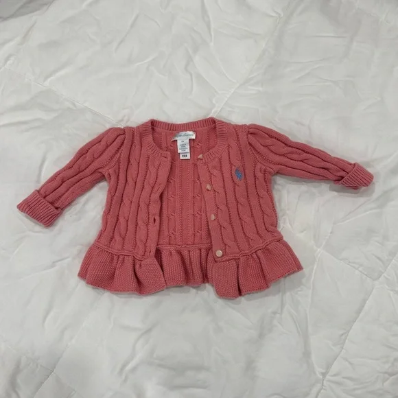 Ralph Lauren Infant Set - Dresses, Romper, Cardigan, & Shirt (Size 6M)
